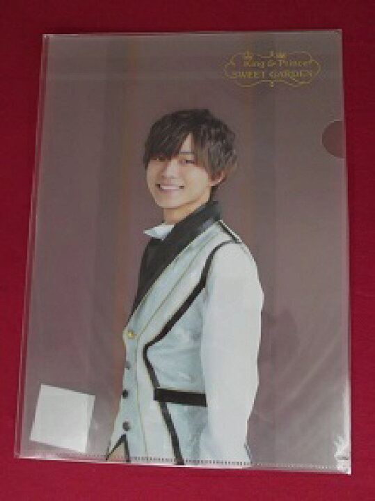 楽天市場】新品 永瀬廉 クリアファイル King ＆ Prince SWEET GARDEN 