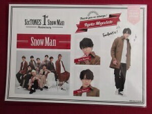 �V�i �{�ڗ��� Snow Man �X�e�b�J�[�Z�b�g SixTONES Snow Man 1st Anniversary �� �X�m�[�}�� SnowMan �V�[�� �O�b�Y