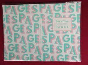 ViJ Sexy Zone tH_ t@C P[XSexy Zone LIVE TOUR 2019 PAGES  l er }EXt  timelesz ObY