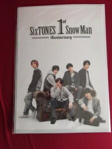 �V�i SixTONES Snow Man 1st Anniversary �_�u���N���A�t�@�C�� �W�� �N���A�t�@�C�� �� SnowMan ��{�� �[�V�C�� ���E�[�� �n���đ� ����N�� �������� �ڍ��@ �{�ڗ��� ���v�ԑ�� �W�F�V�[ ���{��� ��