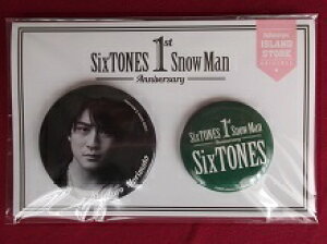�V�i �X�{�T���Y SixTONES �ʃo�b�W�Z�b�g SixTONES Snow Man 1st Anniversary �� �X�g�[���Y �O�b�Y