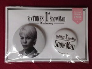 �V�i ���E�[�� Snow Man �ʃo�b�W�Z�b�g SixTONES Snow Man 1st Anniversary �� SnowMan �O�b�Y