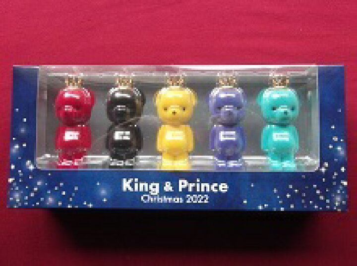 楽天市場】新品未開封 King ＆ Prince フロッキーベアオーナメント 5個  