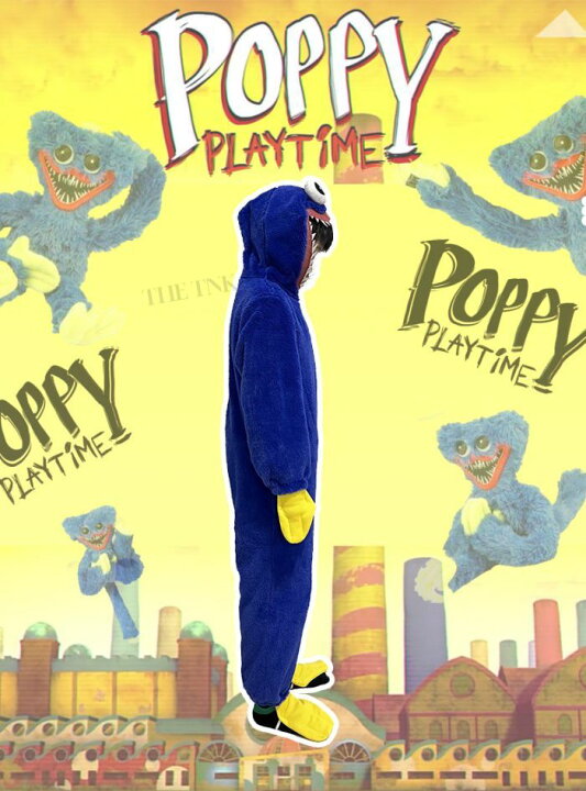 楽天市場】着ぐるみ 連体服 ポピー パジャマ Poppy Playtime に適合 