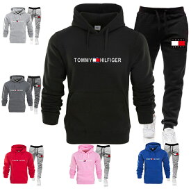 【一部短納期】メンズ スウェット上下 おしゃれ ジャージ ジャージ メンズ 上下セット パロディlogo カジュアル パーカー スポーツ アウター ズボン 秋 冬 男女兼用 スポーツウェア 運動着 無地 部屋着 40代 50代 60代