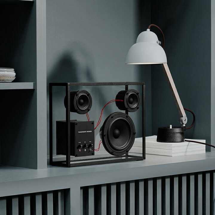 楽天市場】【ポイント10倍】TRANSPARENT SPEAKER red code スピーカー 