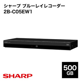 2B-C05EW1 シャープ アクオス ブルーレイレコーダー 2022発売 // SHARP 便利家電 人気 売れ筋 最短発送 安心保証 お祝い 快適 正規品 新品 メーカー保証あり 2番組同時録画 500GB