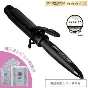 �w�������r���[���T�t �}�O�l�b�g�փA�v�� �J�[���A�C���� 38�~�� ���[�J�[�ۏ� 1�N�{6���� �������� ���K�i �T�����ꔄ �v���[���g �t�� ���� �C�O���p �R�� �v�����[�X MAGNET HairPro �R�e 38mm 