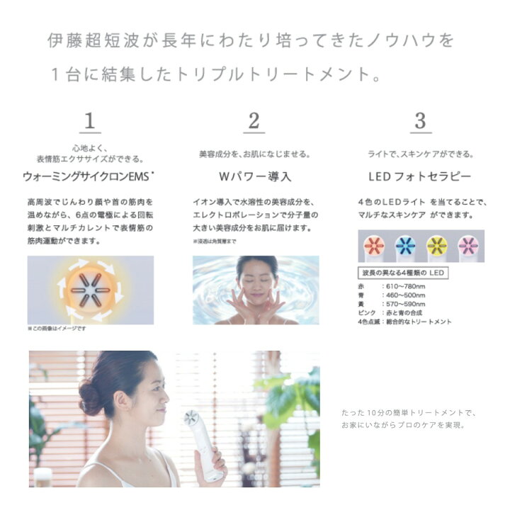 楽天市場】LIFTUNE リフチューン 家庭用複合フェイシャル美容機器 美顔 