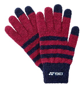 【メール便だと送料無料】ユニタッチパネルグローブ ヒートカプセル搭載 YONEX ヨネックス タッチパネル対応の手袋 45049 | メンズ レディース ユニセックス テニス ソフトテニス バドミント