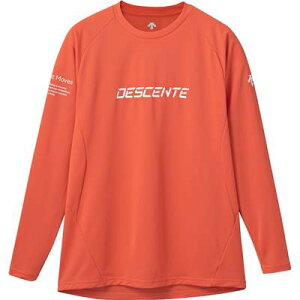 【メール便だと送料無料】 長袖 バレーボール シャツ ラグランスリーブ DESCENTE デサント メンズ レディース ユニセックス DV5SLT01U | 吸汗速乾 プラクティスシャツ 練習着 バレーボール スポー
