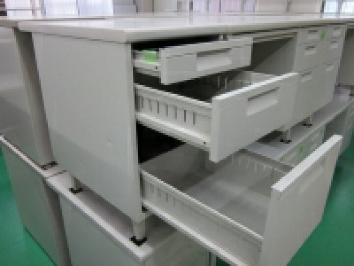 楽天市場】【中古】【レンタル整備品】事務机 両袖机 スタンダード 