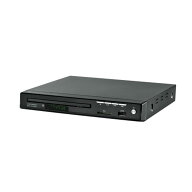 ［アウトレット品］　DVDプレーヤー再生専用 据え置き型簡単リモコン付属CPRM再生対応SDカードスロット内…