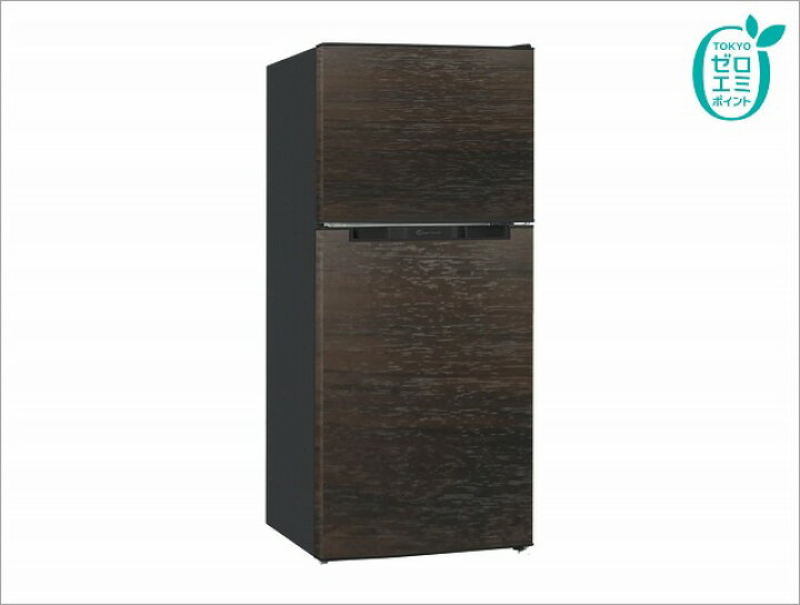 楽天市場】［未使用品］ 118L 2ドア冷凍冷蔵庫 TH-118L2-WD 木目調 