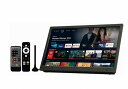14インチ地デジチューナー搭載androidスマートテレビ　スマートTV　OVERTIME　OT-PST14TE-BK