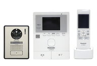 パナソニック テレビドアホン VL-SWE210KLA 電源コード式 ワイヤレスモニター子機付き LEDライト搭載 自…