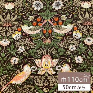 n y V&A Fabric Collection D_ z V[`O 110cm Rbg 100  n Strawberry Thief p CMX h BNgA&Ao[g EBAX Xn Willia
