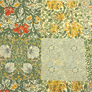 y}\P5{z n y V&A Fabric Collection XEUCN 2F z V[`O 112cm Rbg 100  n pb`[N EBAX William Morris BNgA&Ao[g