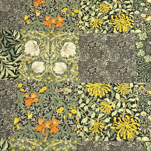 y}\ԌP5{z n y V&A Fabric Collection XEUCN 2F z V[`O 112cm Rbg 100  n pb`[N EBAX William Morris BNgA&Ao