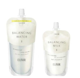 国内正規品 2点セット 資生堂 エリクシール ルフレ 化粧水+乳液 とろとろタイプ （つめかえ用）
