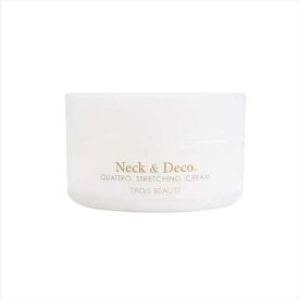 3個セット Neck＆Deco ネック&デコ クワトロストレッチングクリーム 80g 首 デコルテ 目元 ほうれい線ケア For Salon 保湿クリーム スキンケア 肌トラブルフェイスクリーム ハリ 美容クリーム 保湿