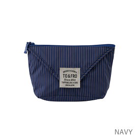 ☆メーカー直営店☆【純国産】MULTI POUCH マルチポーチ 化粧 ポーチ 小物入れ ティッシュ入れ 内ポケット付き 防水 撥水 全6色 TO&FRO トゥーアンドフロー