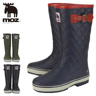 長靴 レインブーツ レディース moz sweden 91021 ロング丈 あったか かわいい 雪かき 除雪 デイリー 通勤…