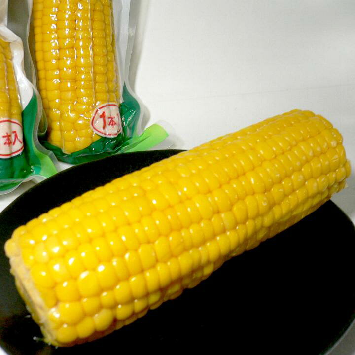 楽天市場 とうもろこし 真空パック 本入り 約250g 1本 タイ産加熱殺菌済み トウキビトーキビ ナンバ トウミギ トウモロコシ 京の老舗の果物屋 鳥羽伊三