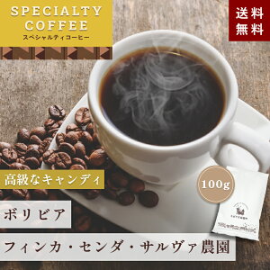 スペシャルティコーヒー 【 ゲイシャ 】 ボリビア フィンカ・センダ・サルヴァ農園 100g 【豆・粉選べます】 SPECIALTY COFFEE ゲイシャ種 コーヒー豆 珈琲 ゲシャ スペシャリティコーヒー 高級