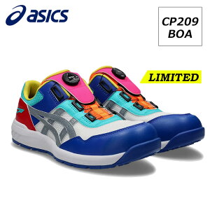 �y����z�A�V�b�N�X ���S�C ��ƌC �E�B���W���u CP209 LC 106 BOA�^�C�v ���[�J�b�g 3E���� �����Y ���f�B�[�X asics �X�j�[�J�[ CP�O���b�v�\�[�� �ϖ��� �ϖ��Ր� �J���t��