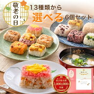 敬老の日 ギフト プレゼント 一膳ごはん 13種類から選べる6個 セット 一粒庵 公式 おこわ 簡単 パック パ…