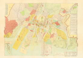 広島市街地図（昭和27年発行復刻版）