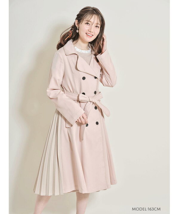 楽天市場】シーンレスで活躍するウエストりぼん付き後ろプリーツ  