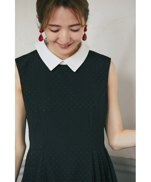 楽天市場】毎日を格上げしてくれる取り外し可能な襟付きジャガード  