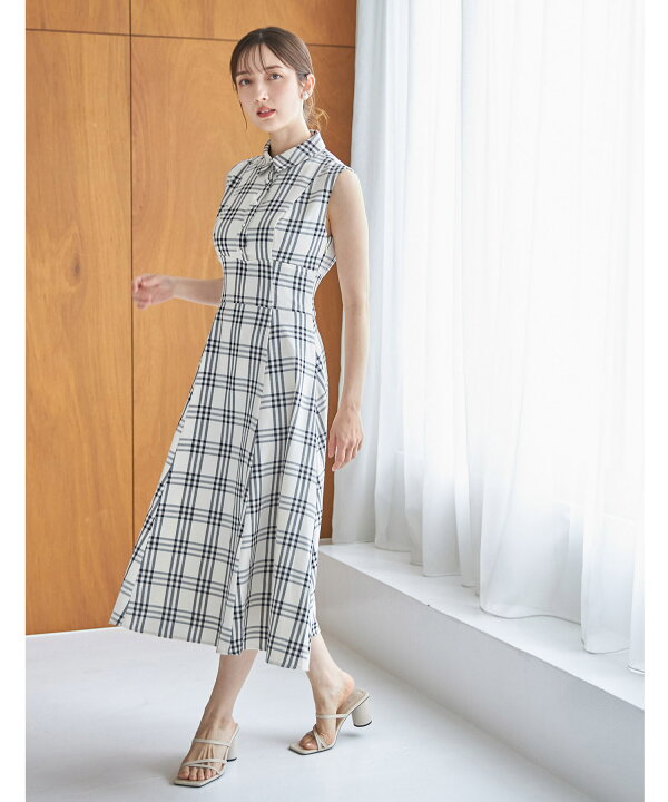 楽天市場】バックレースアップチェックシャツワンピース【masile 