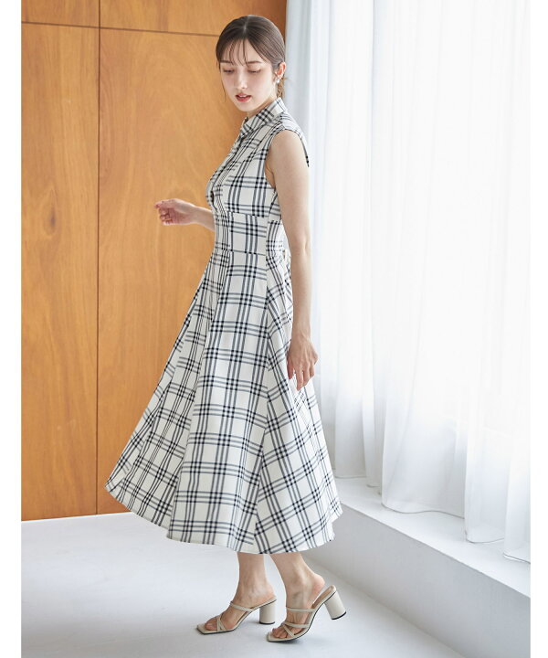 楽天市場】バックレースアップチェックシャツワンピース【masile 