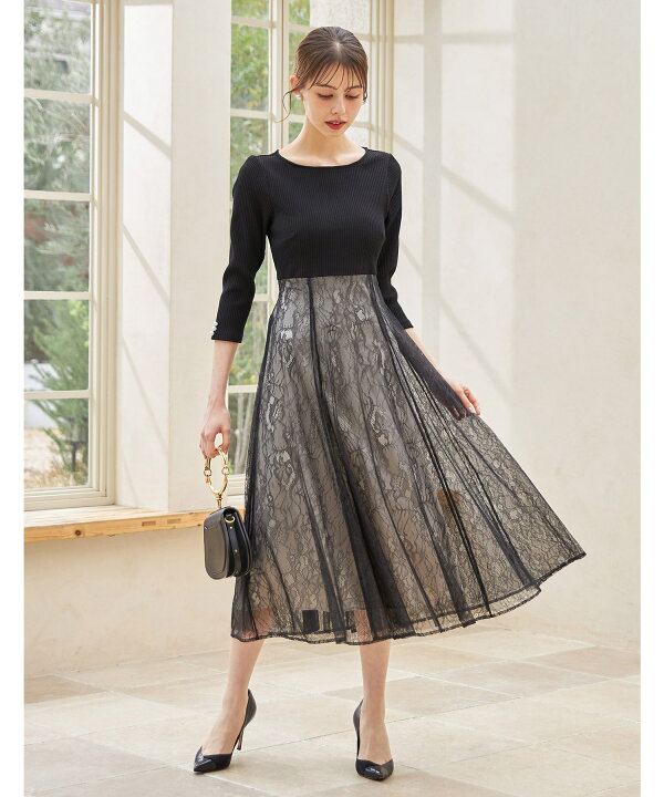 お値下げ！タグ付き♡chesty リボンとパールが可愛いジレ兼ワンピース♡ 