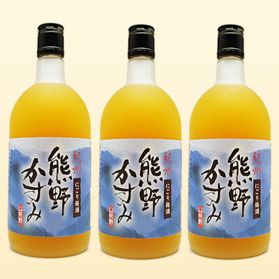 紀州にごり梅酒・熊野かすみ720ml(紀州南高梅使用)化粧箱入