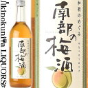 和歌のめぐみ 南部の梅酒 720ml (みなべのうめしゅ) / 世界一統 / 【和歌山県産】甘口のお酒 和風リキュール