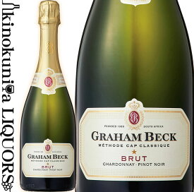 グラハム ベック ブリュット [NV] スパークリングワイン 白 辛口 750ml / 南アフリカ W.O. ウエスタン ケープ Graham Beck Brut サステーナブル農法 サクラ アワード 2014 2016 金賞 ティム アトキン 南アフリカワインリポート 2018 90点 2017 91点