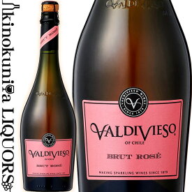 バルディビエソ ブリュット ロゼ [NV] スパークリングワイン ロゼ 辛口 750ml / チリ セントラル ヴァレー Valdivieso Brut Rose ワイン王国 2017 No.98 5星 No.80 5星 [MTBS]