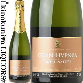 グラン リベンサ ブリュット ナチュレ [NV] スパークリングワイン 白 辛口 750ml / スペイン カヴァ / Jaume Serra GRAN LIVENZA BRUT NATURE ハウメ セラ CAVA [まとめ買い]