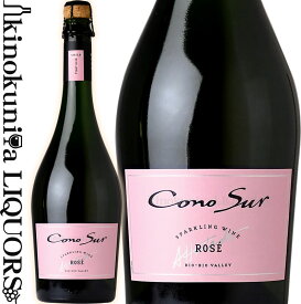 コノスル / スパークリングワイン ロゼ [NV] スパークリングロゼワイン 辛口 750ml / チリ D.O. ビオ ビオ ヴァレー Cono Sur Sparkling Wine Rose