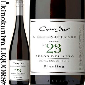 コノスル / シングルヴィンヤード リースリング [2021][2022] 白ワイン 辛口 750ml / チリ D.O. ビオ ビオ ヴァレー Cono Sur Single Vineyard Riesling