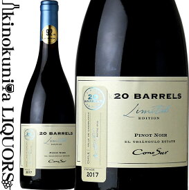 コノスル / ピノ ノワール 20バレル リミテッド エディション [2020] 赤ワイン フルボディ 750ml / チリ D.O.カサブランカ ヴァレー Cono Sur Pinot Noir 20 Barrels Limited Edition