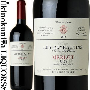 �� �y�C���^�� / �y�C �h�b�N ������ [2023] �ԃ��C�� �~�f�B�A���{�f�B 750ml / �t�����X �����O�h�b�N ���V���� Les Peyrautins Pays d'Oc Merlot