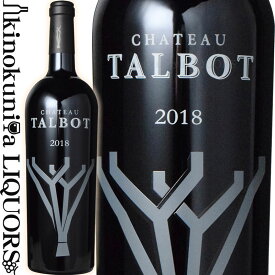 シャトー タルボ [2018] 赤ワイン フルボディ 750ml / フランス ボルドー オー メドック A.O.C.サン ジュリアン メドック 第4級格付 Chateau Talbot ワイン アドヴォケイト 91+点 ワイン スペクテーター 95点 ベタンヌ+ドゥソーヴ 2020 17.5点 ジェームス サックリング 96点