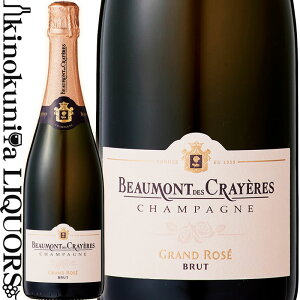 �{�[���� �f �N���C�G�[�� �O�����h ���[ �u�����b�g [NV] ���[ �X�p�[�N�����O���C�� �h�� 750ml / �t�����X �V�����p�[�j�� A.O.C.�V�����p�[�j�� Champagne Beaumont des Crayeres Grand Rose Brut