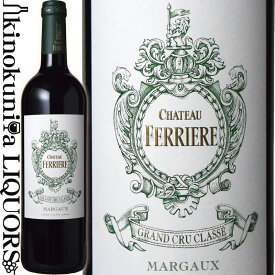 シャトー フェリエール [2018] 赤ワイン フルボディ 750ml / フランス ボルドー オー メドック A.O.C .マルゴー メドック第3級格付 Chateau Ferriere