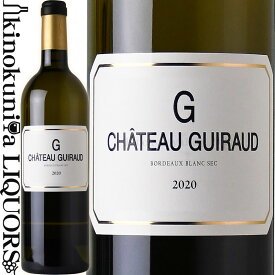 ル ジェ ド シャトー ギロー [2020] 白ワイン 辛口 750ml / フランス AOC ボルドー Le G de Chateau Guiraud ビオロジック オーガニック オーガニックワイン